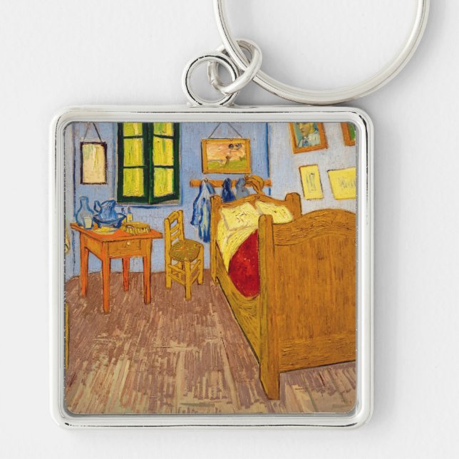 Vincent van Gogh - Vincent's Bedroom in Arles Schlüsselanhänger (Vorne)