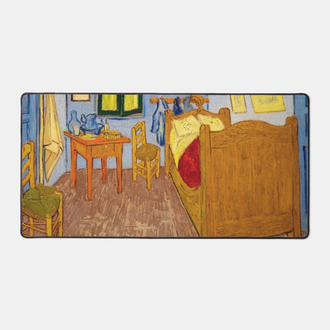 Vincent van Gogh - Vincent's Bedroom in Arles Schreibtischunterlage (Vorderseite)