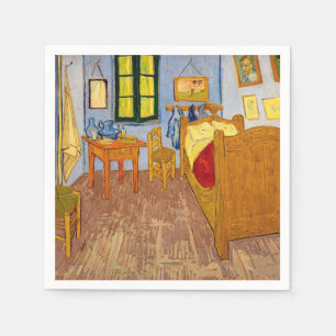 Vincent van Gogh - Vincent's Bedroom in Arles Serviette