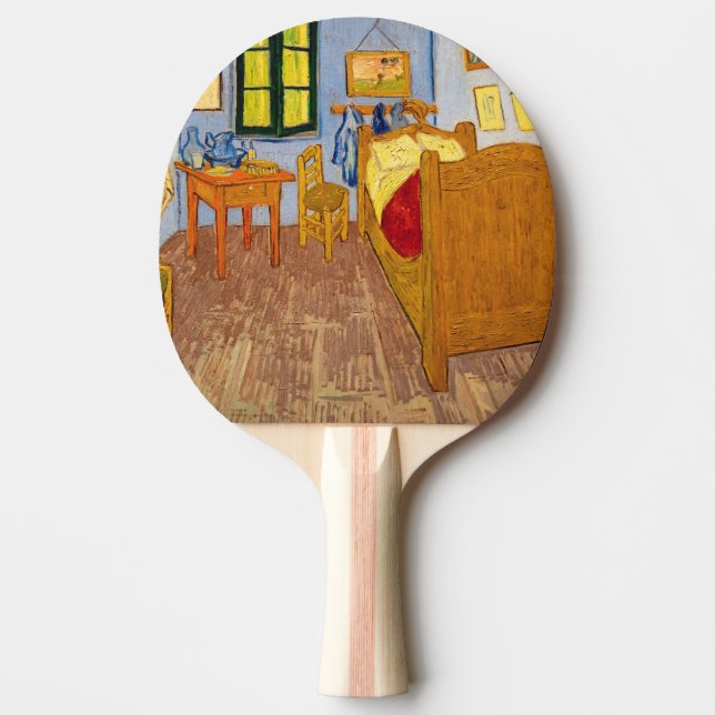Vincent van Gogh - Vincent's Bedroom in Arles Tischtennis Schläger (Vorderseite)