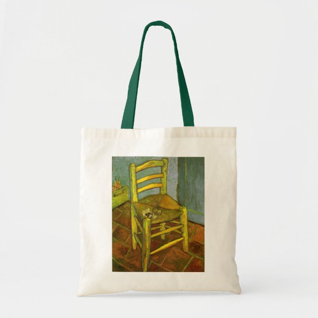 Vincent van Gogh - Vincent's Chair mit Seiner Pipe Tragetasche (Vorne)