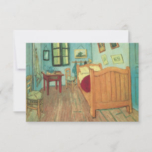Vincent van Gogh - Vincents Schlafzimmer in Arles Einladung
