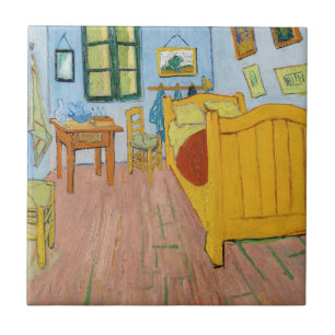 Vincent Van Gogh - Vincents Schlafzimmer in Arles Fliese
