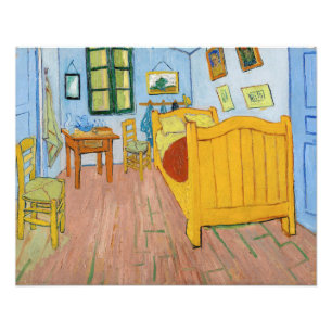 Vincent Van Gogh - Vincents Schlafzimmer in Arles Fotodruck
