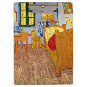 Vincent van Gogh - Vincents Schlafzimmer in Arles Klemmbrett