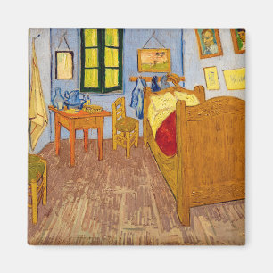 Vincent van Gogh - Vincents Schlafzimmer in Arles Magnet