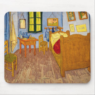 Vincent van Gogh - Vincents Schlafzimmer in Arles Mousepad