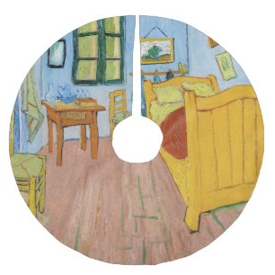 Vincent Van Gogh - Vincents Schlafzimmer in Arles Polyester Weihnachtsbaumdecke