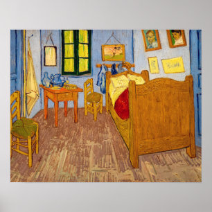 Vincent van Gogh - Vincents Schlafzimmer in Arles Poster