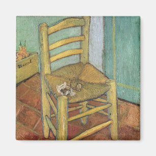 Vincent van Gogh   Vincents Stuhl, 1888 Magnet
