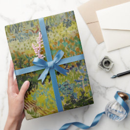 Vincent Van Gogh Vintag Garden at Arles Wrapping Geschenkpapier