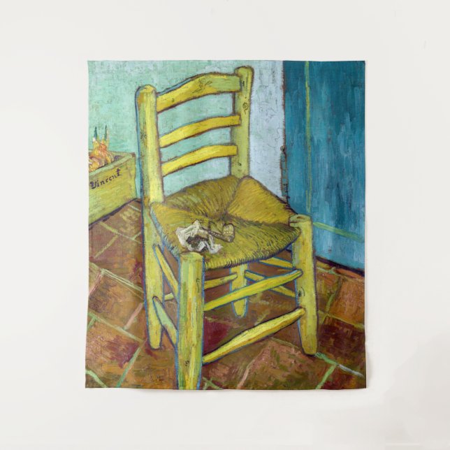 Vincent van Gogh - Vorsitzender von Van Gogh Wandteppich (Vorderseite)