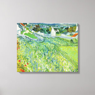 Vincent van Gogh - Weinberge bei Auvers Leinwanddruck