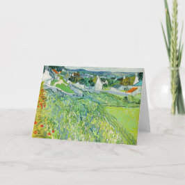 Vincent van Gogh - Weinberge in Auvers Karte