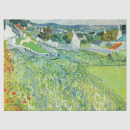 Vincent van Gogh - Weinberge in Auvers Seidenpapier
