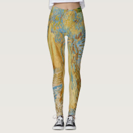 Vincent van Gogh - Weizenblätter Leggings