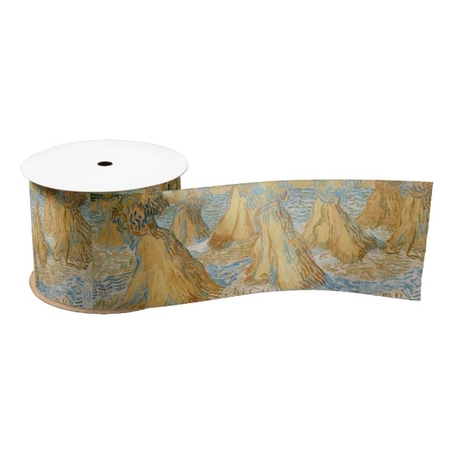 Vincent van Gogh - Weizenblätter Satinband (Spule)