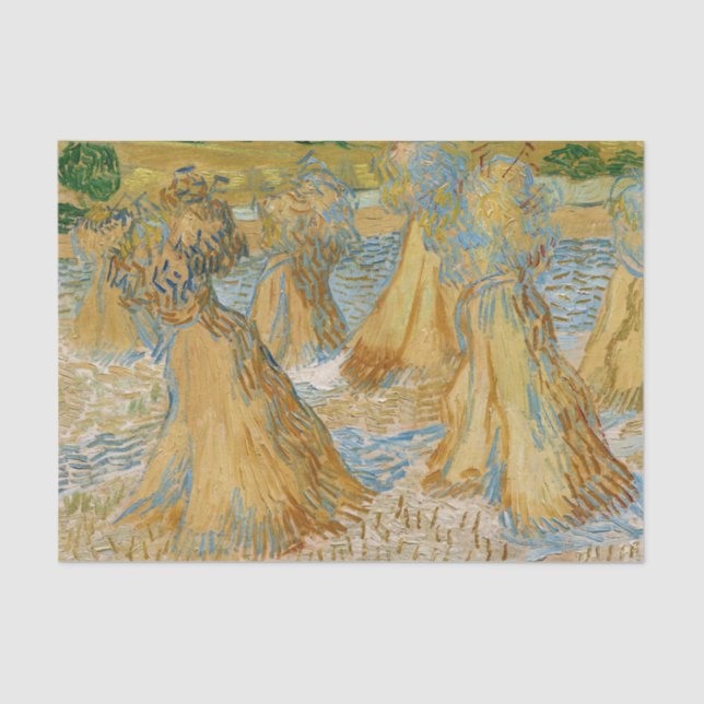 Vincent van Gogh - Weizenblätter Seidenpapier (Vorderseite)
