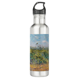 Vincent van Gogh - Weizenfeld mit einer Lerche Edelstahlflasche