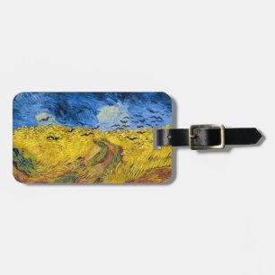 Vincent van Gogh - Weizenfeld mit Krähen Gepäckanhänger