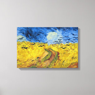 Vincent van Gogh - Weizenfeld mit Krähen Leinwanddruck