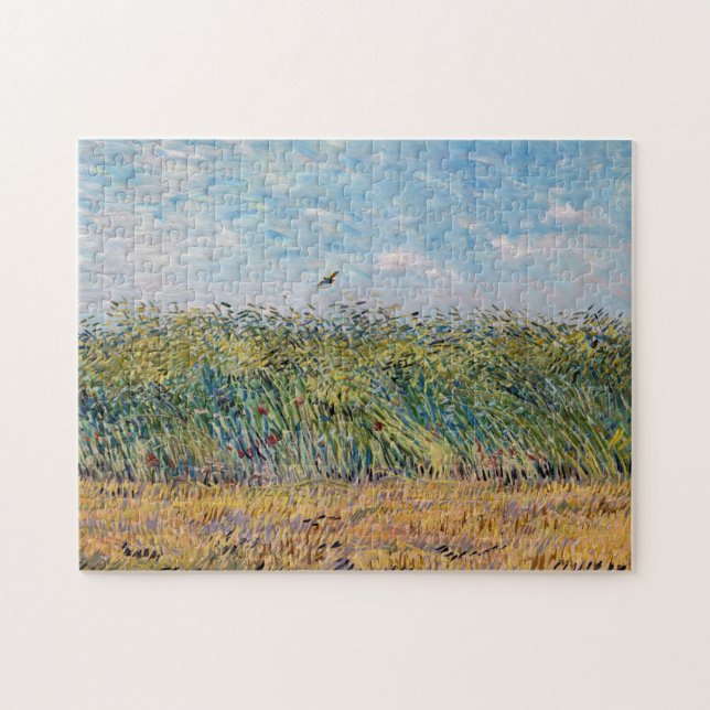 Vincent van Gogh - Weizenfeld mit Lark (Horizontal)