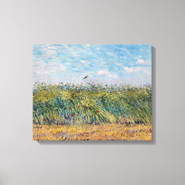 Vincent van Gogh - Weizenfeld mit Lark Leinwanddruck