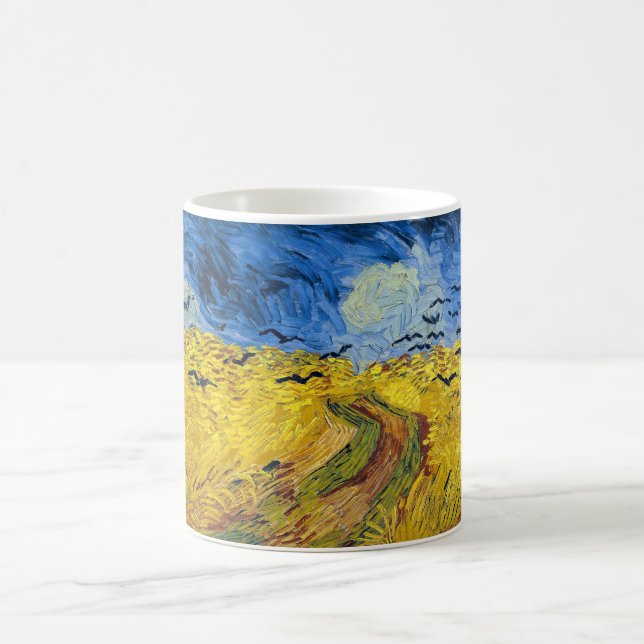 Vincent van Gogh - Weizenfeld mit Raben Kaffeetasse (Mittel)