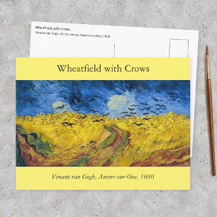 Vincent van Gogh - Weizenfeld mit Raben Postkarte
