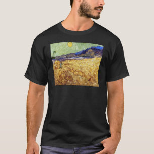 Vincent Van Gogh - Weizenfeld mit Sensenmann und S T-Shirt