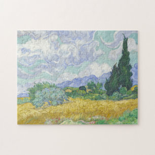 Vincent Van Gogh, Weizenfeld mit Zypressen