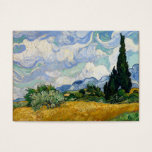 Vincent Van Gogh Weizenfeld mit Zypressen<br><div class="desc">Vincent Van Gogh Wheat Field with Cypresses Fine Art A Wheatfield with Cypresses (gelegentlich A Cornfield with Cypresses genannt) ist eines von drei ähnlichen Ölgemälden von Vincent van Gogh aus dem Jahr 1889, die im Rahmen seiner Weizenfeldserie entstanden sind. Alle wurden im St. Paul-de-Mausole-Psychoasyl in Saint-Remy bei Arles, Frankreich, vollstreckt,...</div>