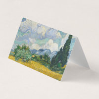 Vincent van Gogh - Weizenfeld mit Zypressen
