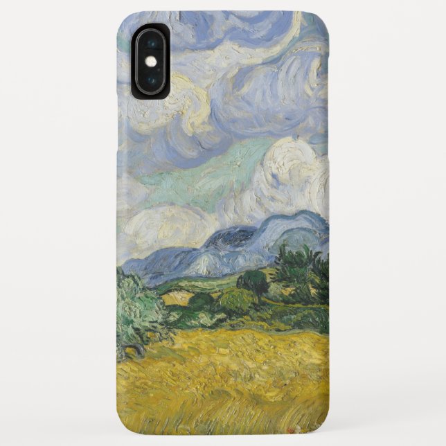 Vincent van Gogh - Weizenfeld mit Zypressen Case-Mate iPhone Hülle (Rückseite)