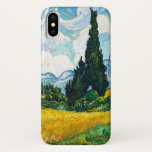Vincent Van Gogh Weizenfeld mit Zypressen Case-Mate iPhone Hülle<br><div class="desc">Vincent Van Gogh Weizenfeld mit Cypressen Vintage Fine Art Phone Case</div>