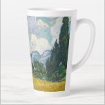 Vincent van Gogh - Weizenfeld mit Zypressen Milchtasse<br><div class="desc">Vincent van Gogh - Weizenfeld mit Zypressen</div>