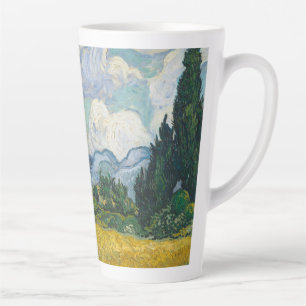 Vincent van Gogh - Weizenfeld mit Zypressen Milchtasse