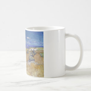 Vincent van Gogh - Weizenstapel mit Sensenmann Kaffeetasse