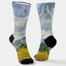 Vincent Van Gogh Wheat Field mit Cypressen Art