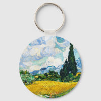 Vincent Van Gogh Wheat Field mit Cypressen