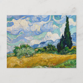 Vincent Van Gogh Wheat Field Postkarte