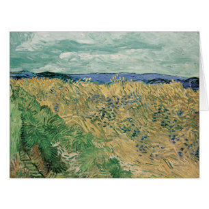 Vincent Van Gogh, Wheatfield Avec Cornflowers