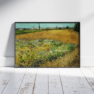 Vincent Van Gogh, Wheatfield, Korenveld Fotodruck