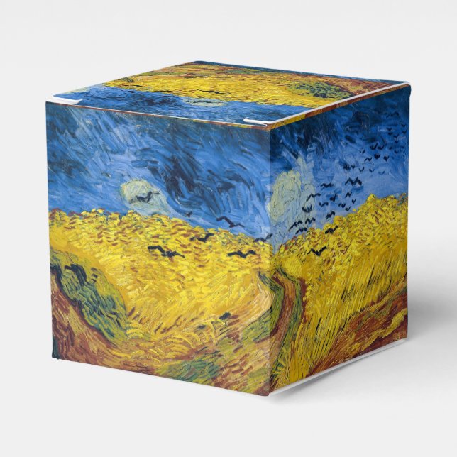 Vincent van Gogh - Wheatfield mit Crows Geschenkschachtel (Vorderseite)