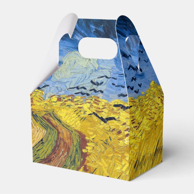 Vincent van Gogh - Wheatfield mit Crows Geschenkschachtel (Vorderseite)