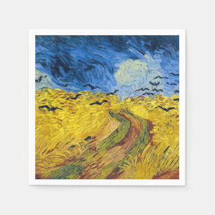 Vincent van Gogh - Wheatfield mit Crows Serviette