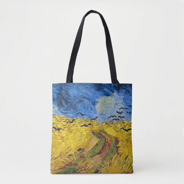 Vincent van Gogh - Wheatfield mit Crows Tasche (Vorderseite)