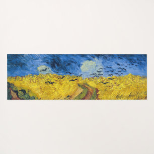 Vincent van Gogh - Wheatfield mit Crows Yogamatte