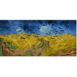 Vincent van Gogh - Wheatfield mit Krähen Freistehende Fotoskulptur<br><div class="desc">Wheatfield mit Krähen von Vincent Van Gogh,  1890. Berühmtes Gemälde von Van Gogh auf qualitativ hochwertigen Drucken,  Leinwand und anderen phantastischen Geschenken.</div>