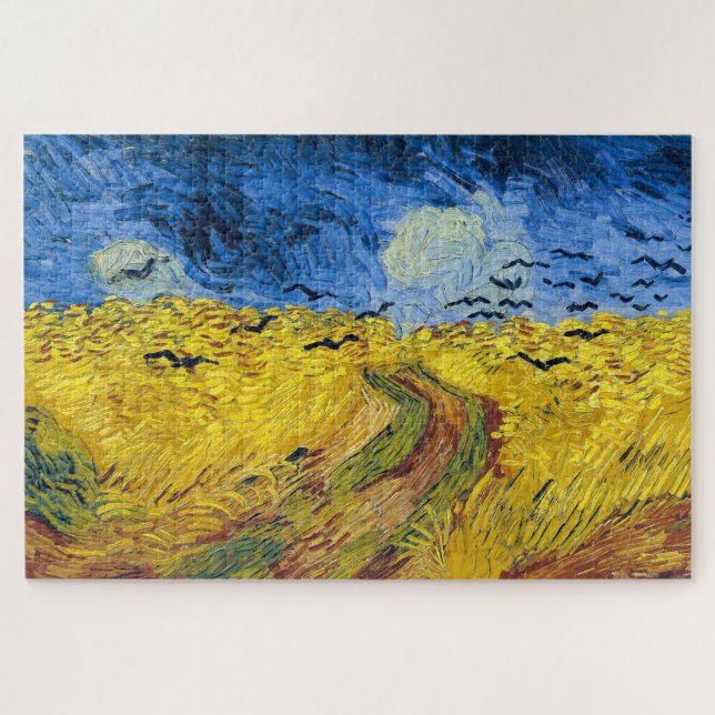 Vincent van Gogh - Wheatfield with Crows (Horizontal)